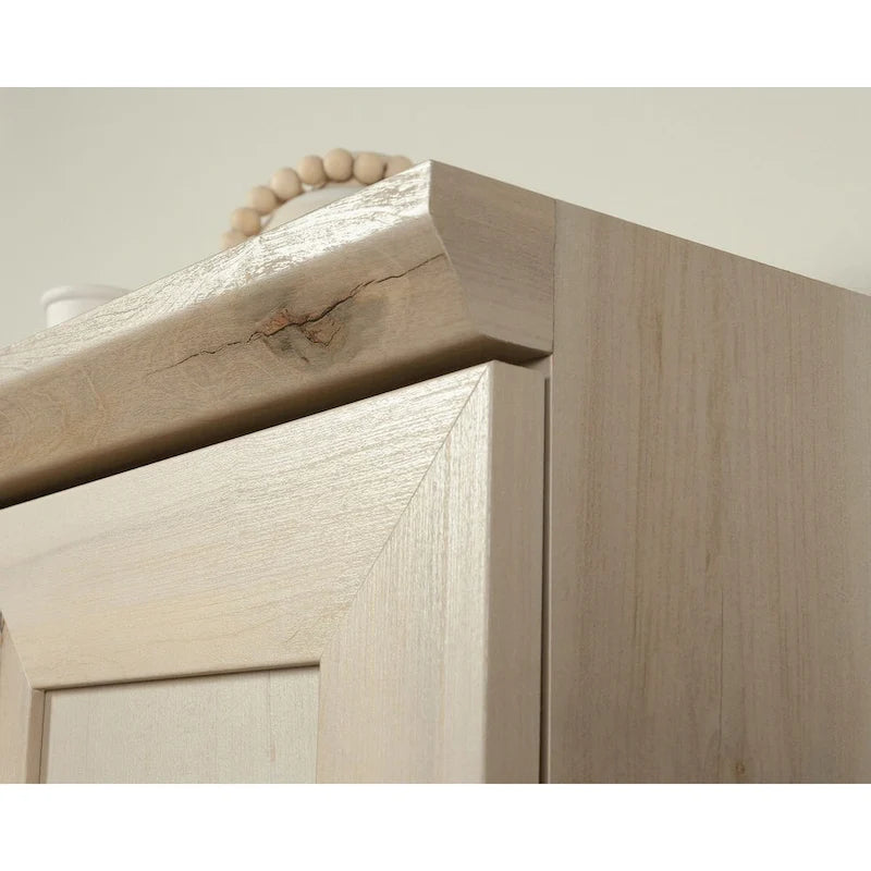 Storage Cabinet with Framed Panel Doors and Adjustable Shelves