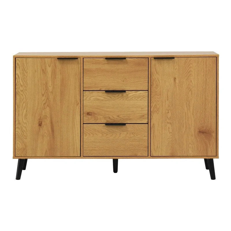47-Inch Kitchen Sideboard Cabinet with 3 Drawers and 2 Doors