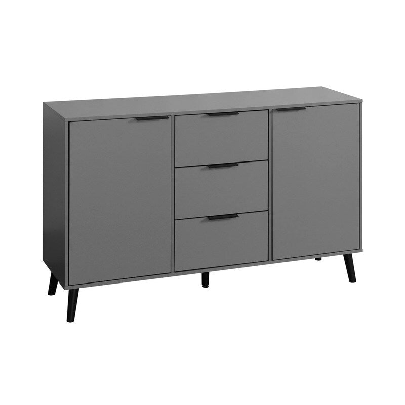 47-Inch Kitchen Sideboard Cabinet with 3 Drawers and 2 Doors