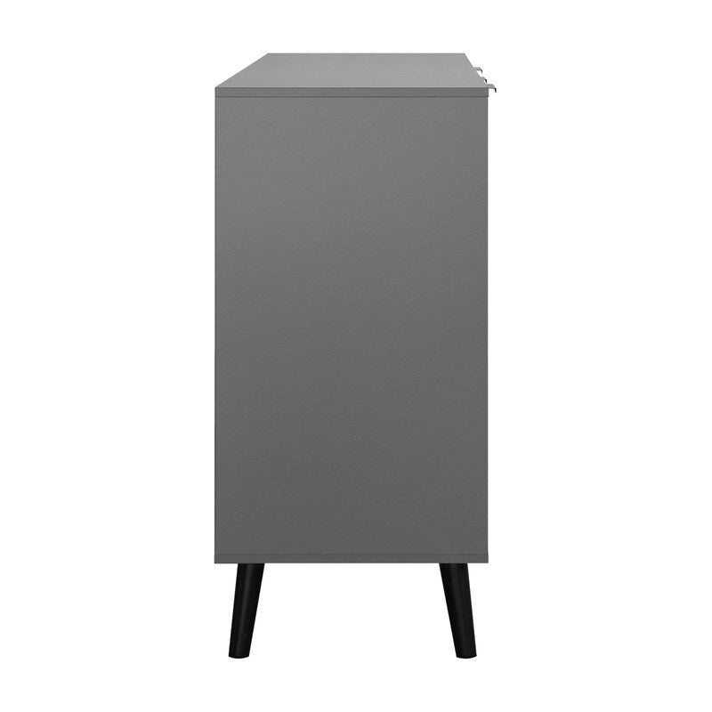 47-Inch Kitchen Sideboard Cabinet with 3 Drawers and 2 Doors