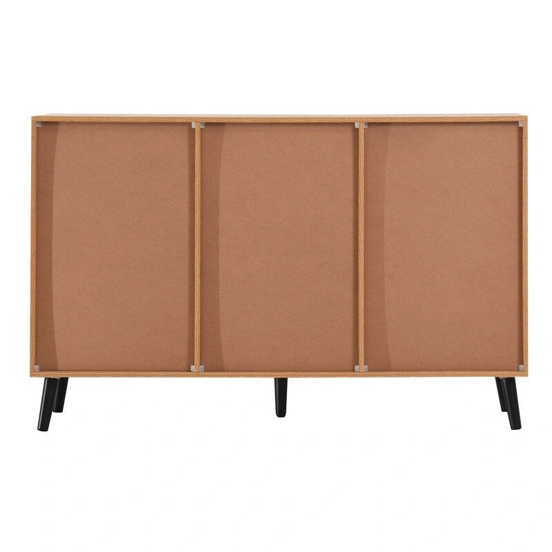 47-Inch Kitchen Sideboard Cabinet with 3 Drawers and 2 Doors