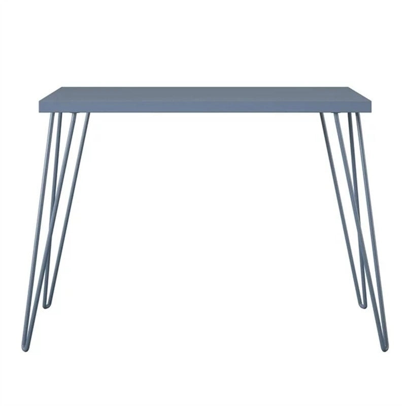 Retro Slim Computer Desk with Hairpin Legs