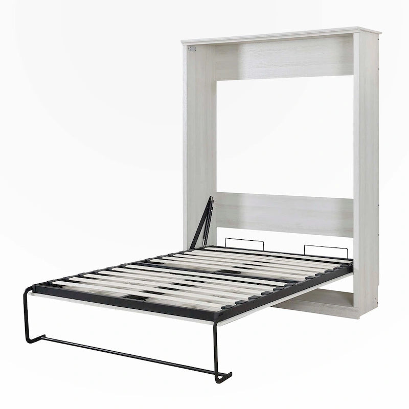 Full Size Murphy Wall Bed Cabinet with Space-Saving Design