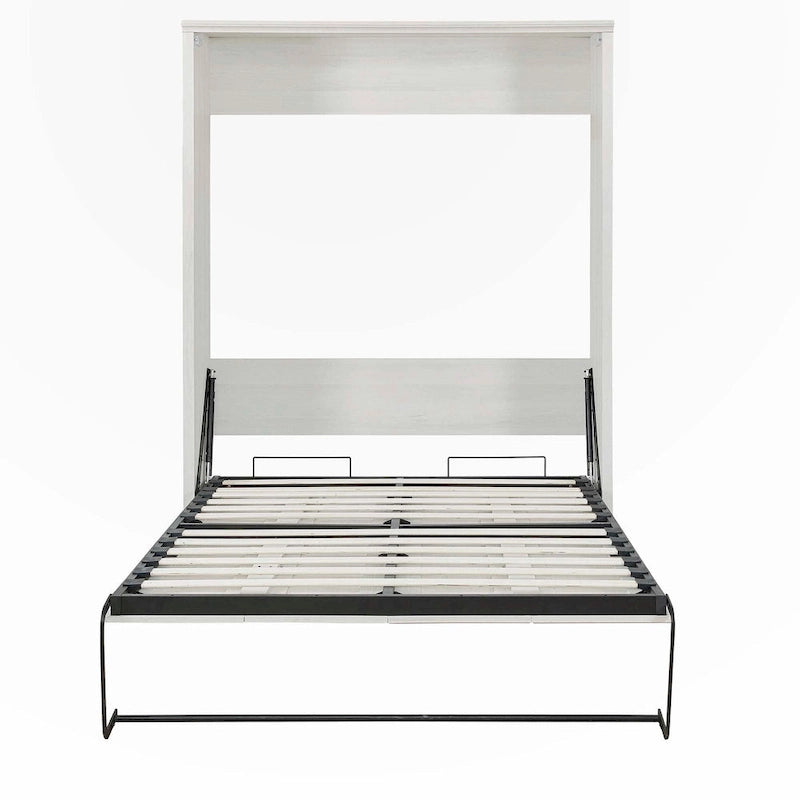 Full Size Murphy Wall Bed Cabinet with Space-Saving Design
